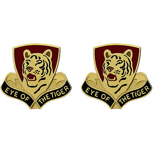 219th Battlefield Surveillance Brigade Unit Crest (Eye of the Tiger) Army Unit Crests