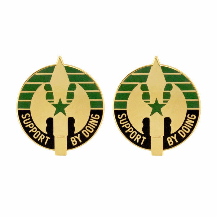 220th Military Police Brigade Unit Crest (Support by Doing) Army Unit Crests