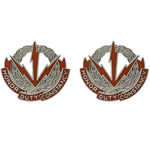 280th Signal Battalion Unit Crest (Honor Duty Constancy) Army Unit Crests