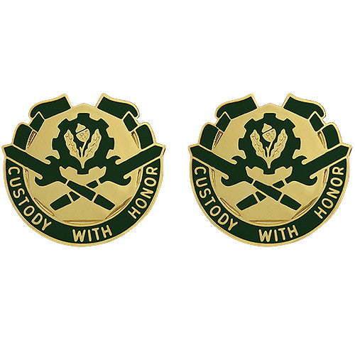 290th Military Police Brigade Unit Crest (Custody with Honor) Army Unit Crests