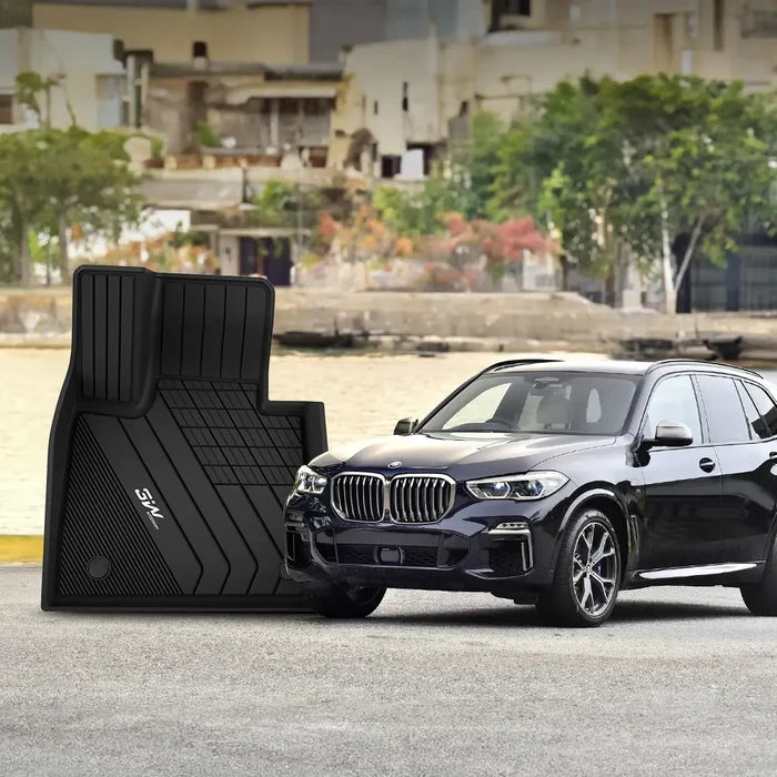 3W BMW X5 2019-2025 Custom Floor Mats / Trunk Mat TPE Material & All-Weather Protection Vehicles & Parts 3Wliners