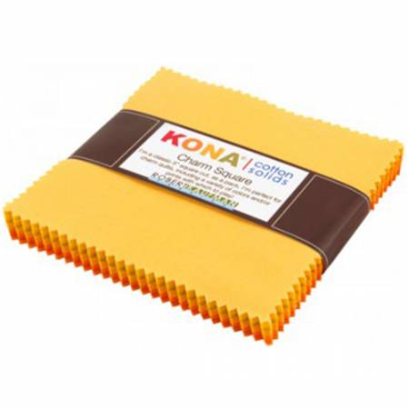 5in Squares Kona Cotton Citrus Burst 42pcs -- Robert Kaufman Fabrics