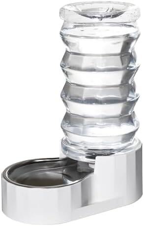 8L Pet Waterer Gravity Stainless Steel Water Dispenser Dog Bowls & Feeders Pet Clever