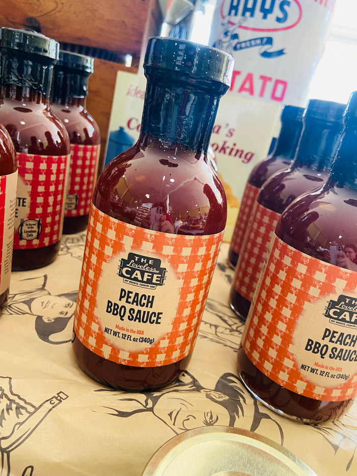 The Loveless Cafe Peach BBQ Sauce - Deer Creek Mercantile