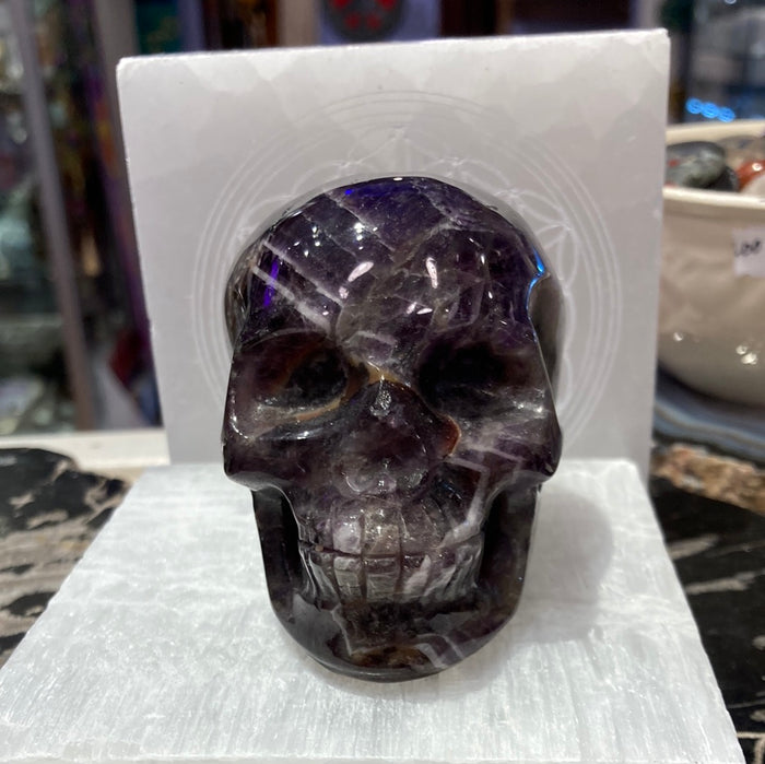 Amethyst Skull