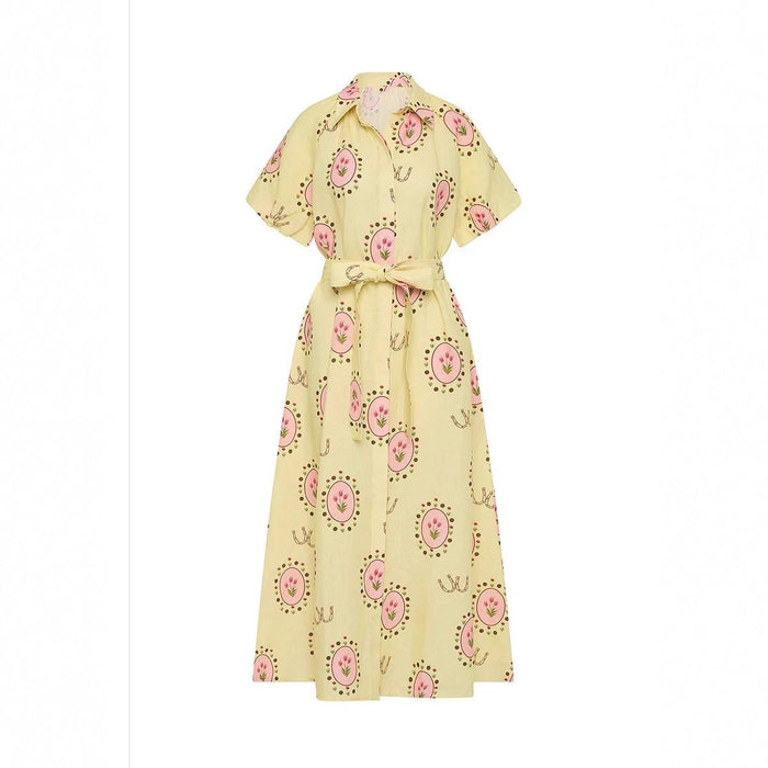 Antonia Maxi Dress - Yellow