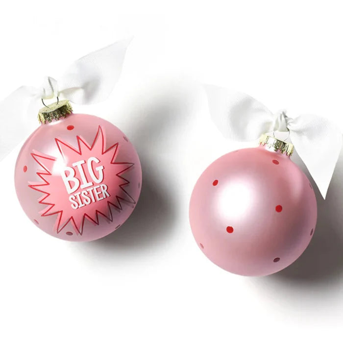Bam Big Sister Ornament