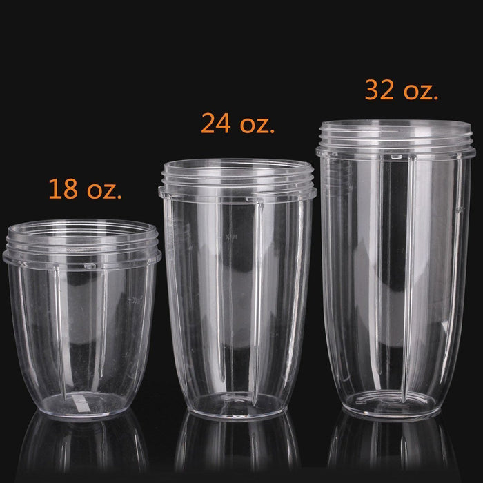 Blendin Flip Top To Go Lid with 24oz Tall Cup,Compatible with Nutribullet 600W 900W Blenders (2 Pack)