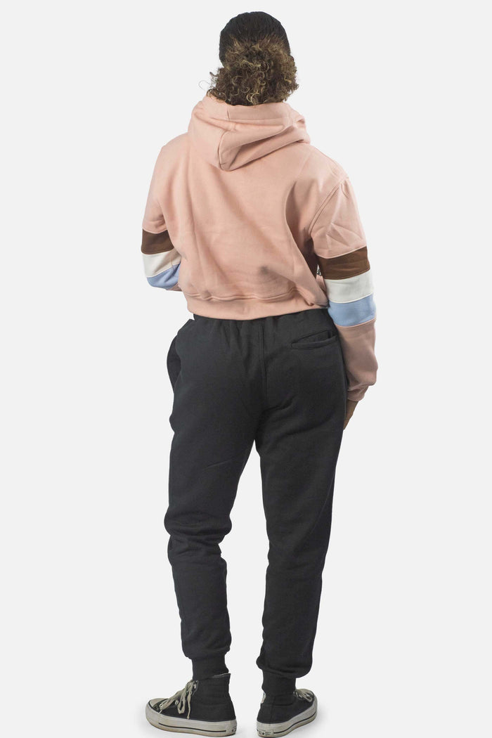 Blusa Moletom Compton Cropped Rosa - COMPTON