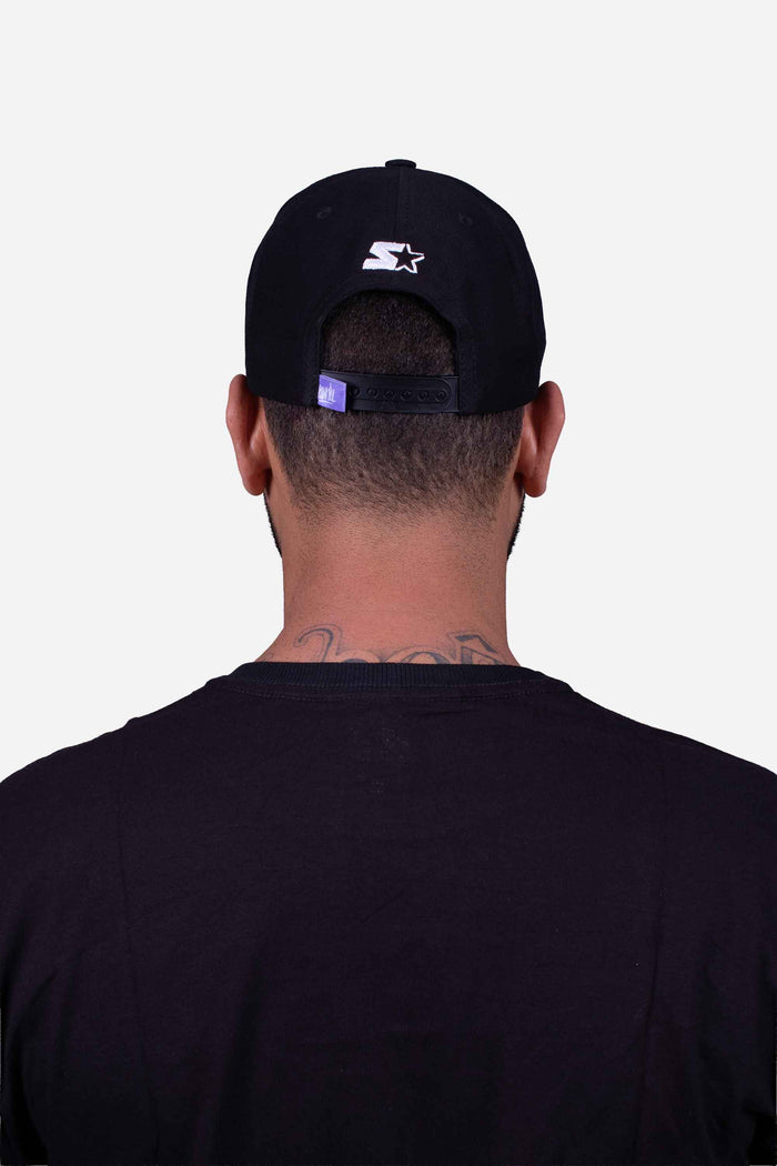 Boné Aba Curva Collab Starter X Compton X Pinkill Preto - COMPTON