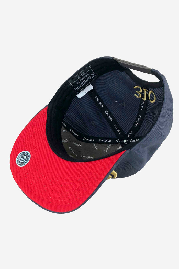 Boné Compton Aba Reta Snapback Classic Cinza - COMPTON