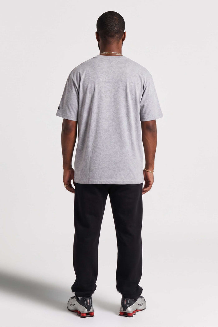 Camiseta Collab Starter x Compton 310 Cinza Mescla