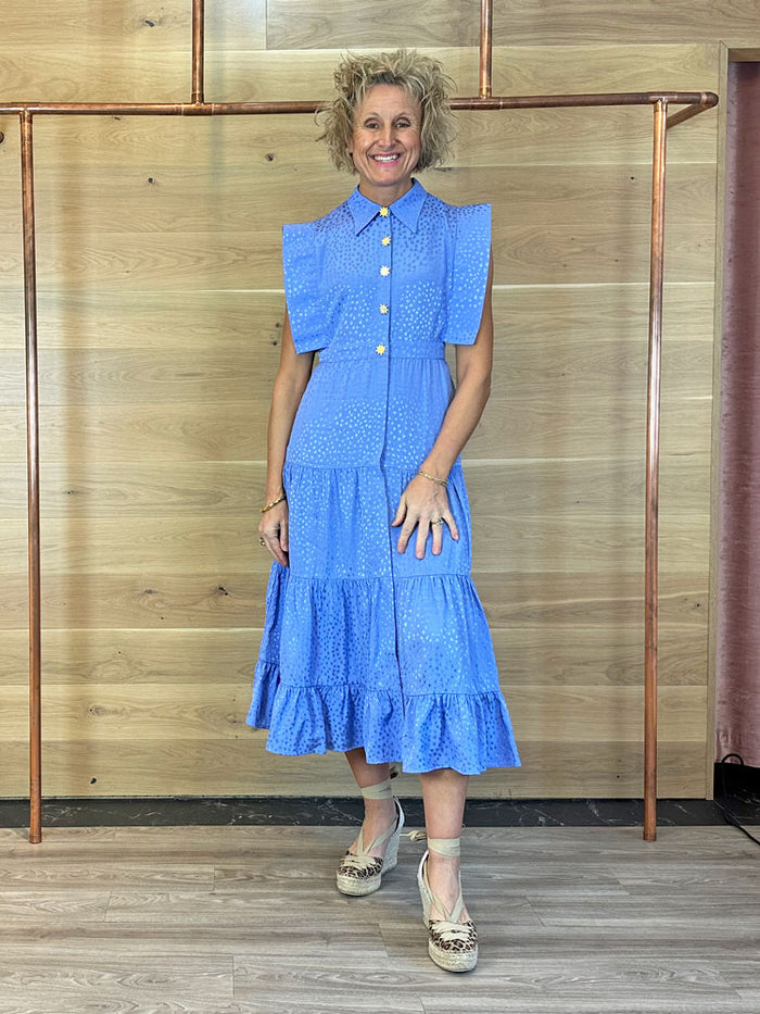 Celia B Lucero Dress Blue
