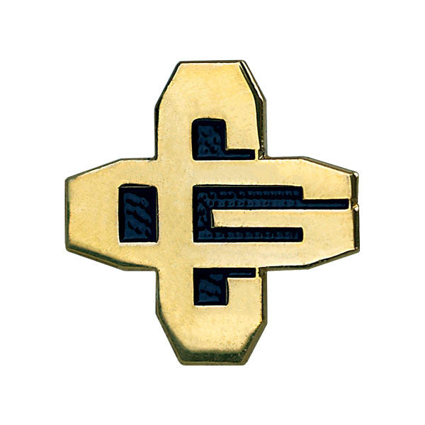 Coast Guard Interlocking CG 7/8" Lapel Pin Pins