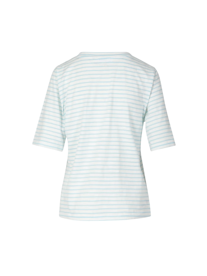 Coster Copenhagen Silla Stripe T-Shirt Blue