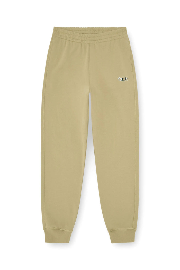 Cotton pants with metallic Oval D