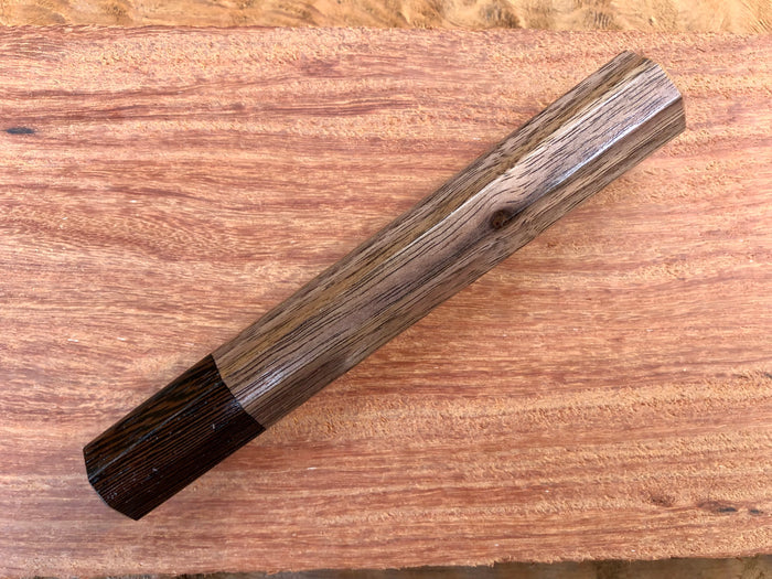 Custom Japanese Knife handle (wa handle) for 165-210mm - Walnut and Wenge