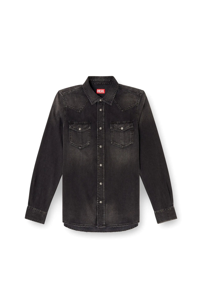 Denim overshirt
