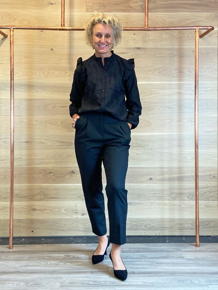 Emme Marella Pincio Trousers Black