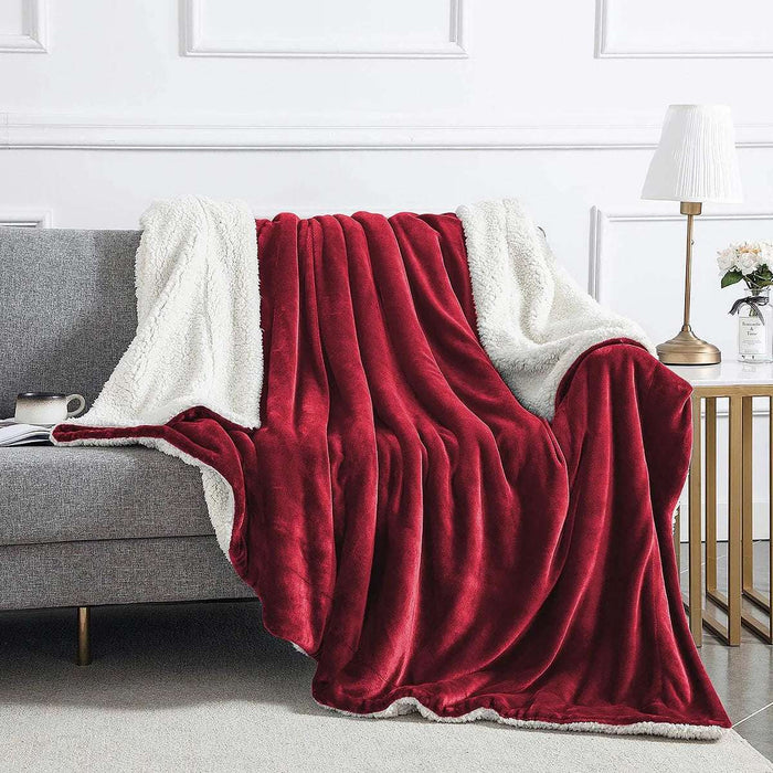 Exclusive Sherpa Double Blanket NCS 131 - Nishat Creative Store