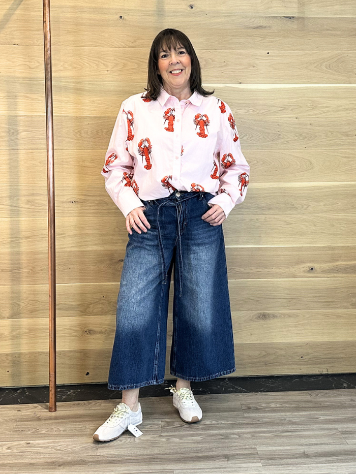 Fabienne Chapot Tony Blouse Cherry Blossom Tangerine