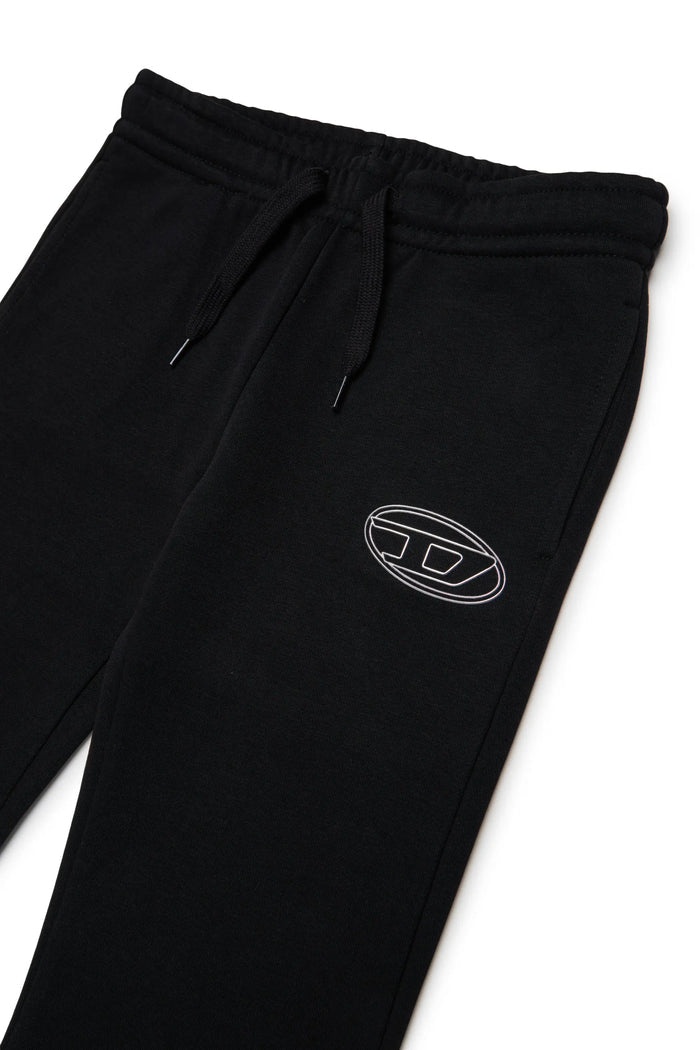 Flared sweatpants with Oval D logo