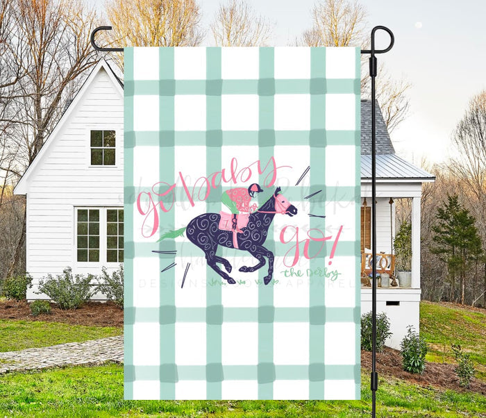Go Baby Go! Garden Flag - Garden Flag
