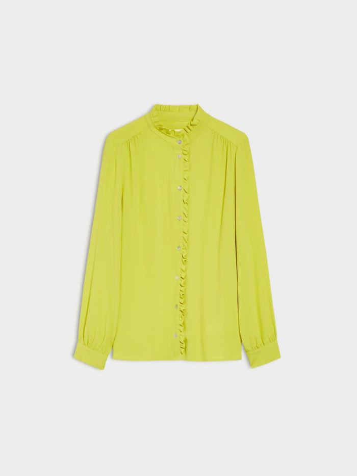 iBlues Papero Blouse Lime Green