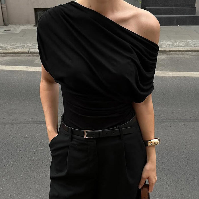 Inaya Off Shoulder Top - Black