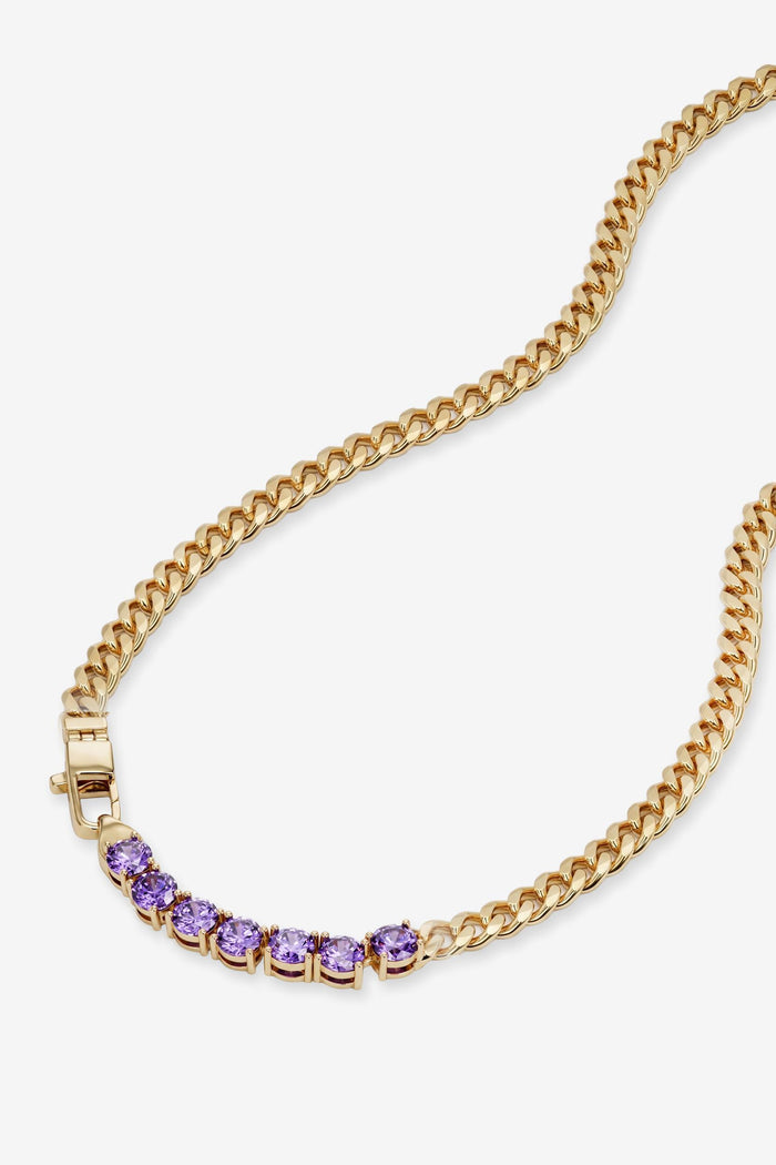 Julian Loves Amethyst Necklace by Melinda Maria
