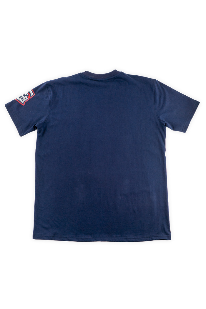 Koe Wetzel x Round Rock Express navy tee back
