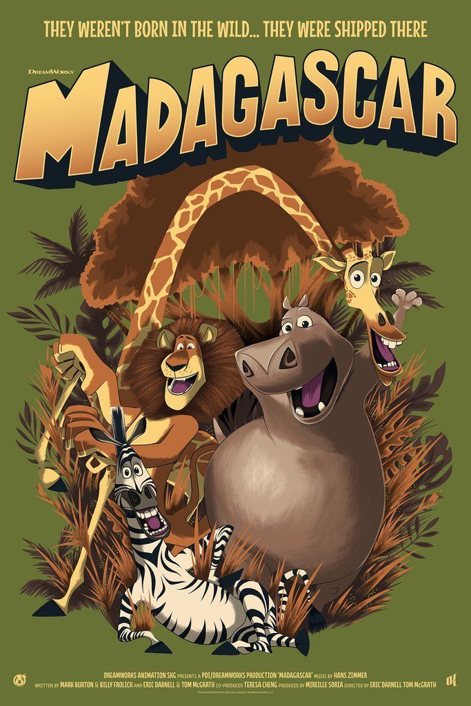 Madagascar - Variant - Mad Duck Posters