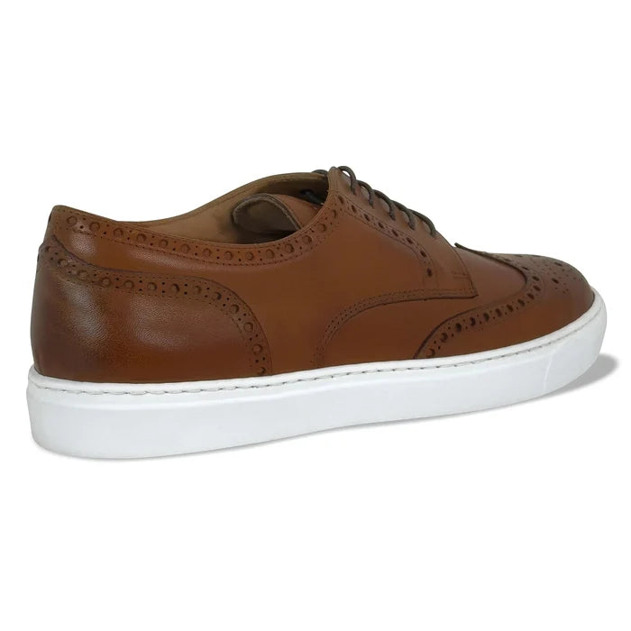Men's Don Giovanni - Cognac w/ White Sole - SARTORO