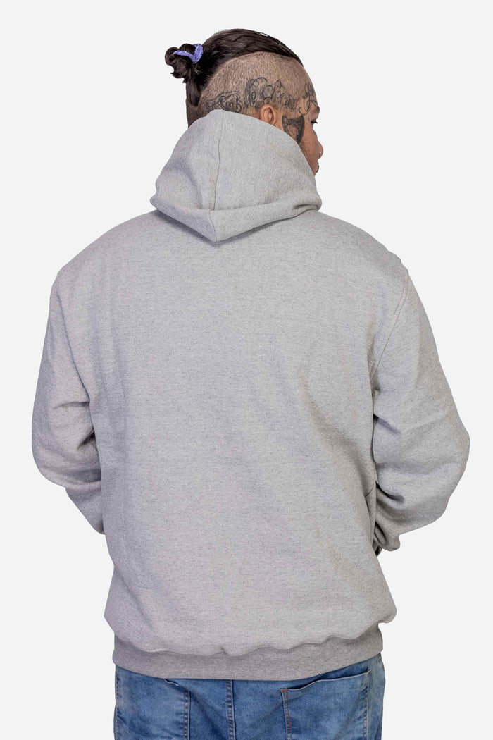 Moletom Compton Canguru Classic Plus Cinza - COMPTON
