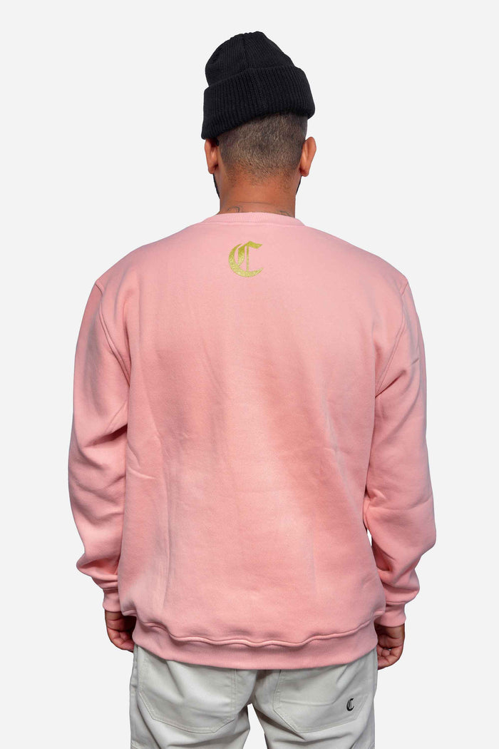 Moletom Compton Careca Champion Ring Rosa - COMPTON