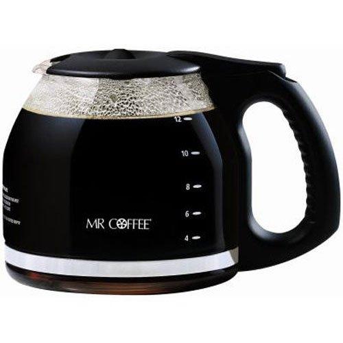 Mr. Coffee Replacement 12-Cup Glass Carafe, White - PLD13-RB