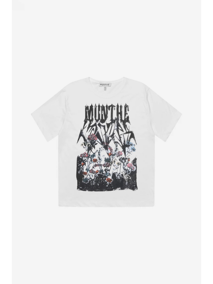 Munthe Prize Printed T-Shirt White
