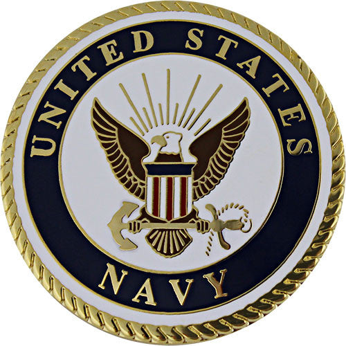 Navy Large Crest 1 1/2" Lapel Pin Pins