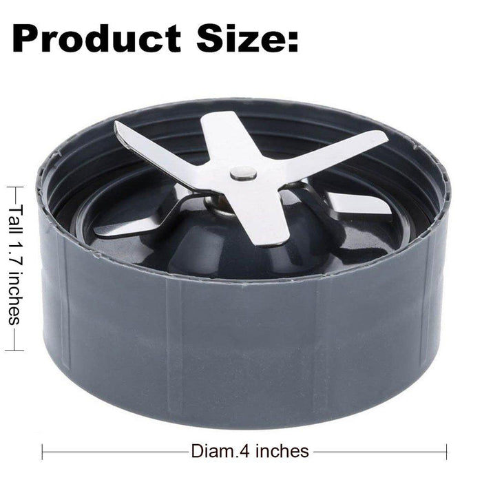 NutriBullet Replacement Extractor Blade, Fits Nutribullet 600W/900W Models (Pack of 1, Grey)