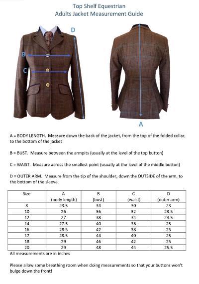 Olive, Beige, Red & Blue Traditional Show Hunter Jacket Adults (533)