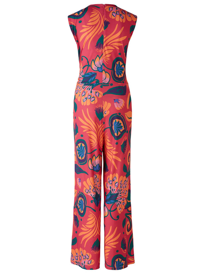Oui Jumpsuit Pink & Orange