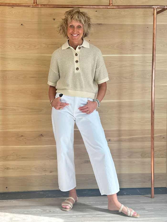 Paige Cameron Ankle Jeans Crisp White
