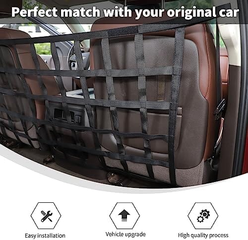 Pickup Truck Dog Barrier Travel Pet Clever