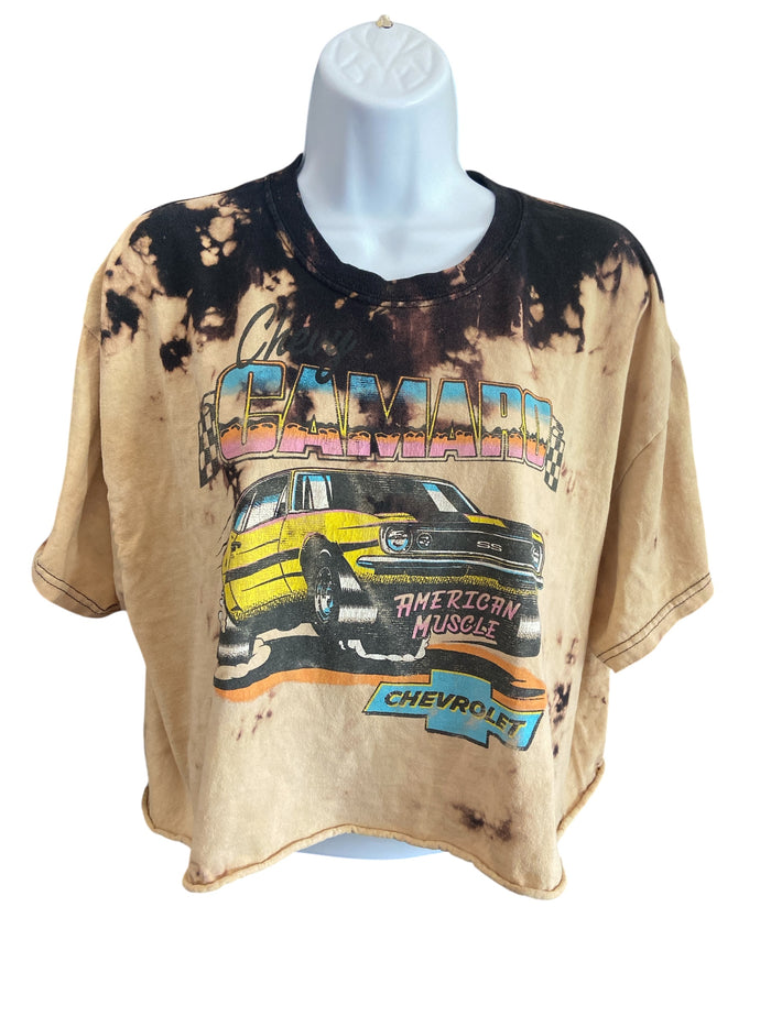 Pre-Loved Camaro Graphic Crop Top *Size XL - Deer Creek Mercantile