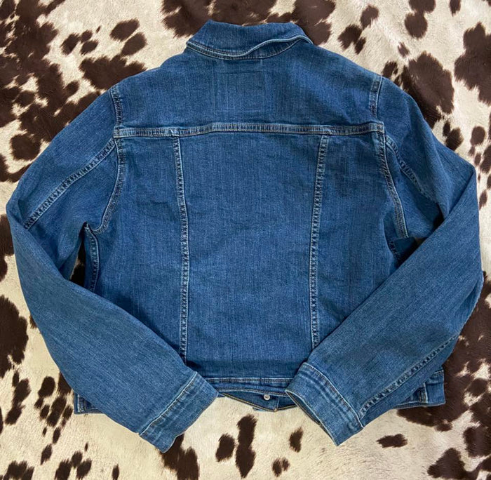Pre-Loved Levi's Denim Jean Jacket Women's Size XL - Deer Creek Mercantile