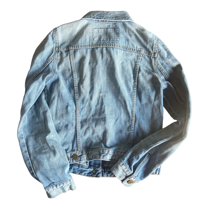 Pre-Loved Women's GAP Denim Distressed Jacket *Size Small - Deer Creek Mercantile