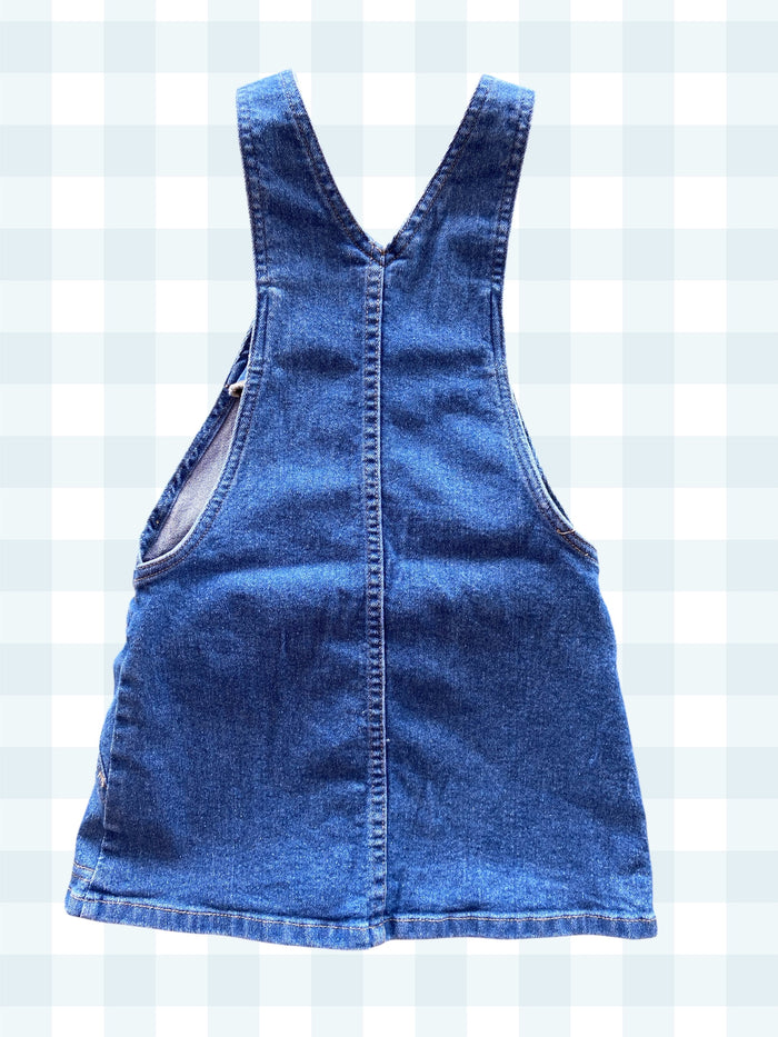 Pre-Loved Youth Girls BCBG Denim Dress *Size 3T - Deer Creek Mercantile