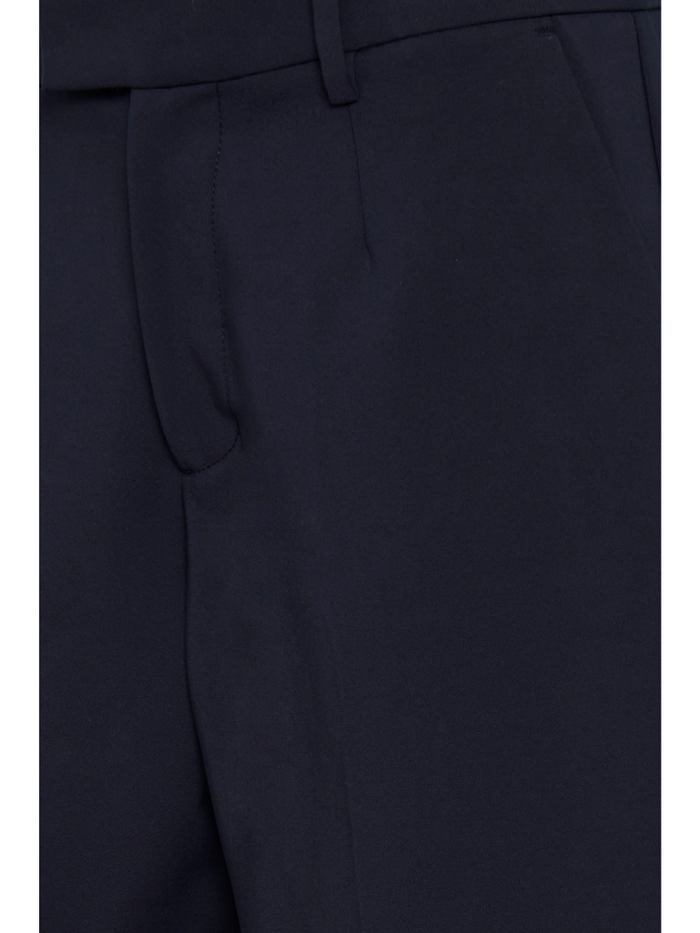 Pulz PzBindy Wide Leg Trousers Blue
