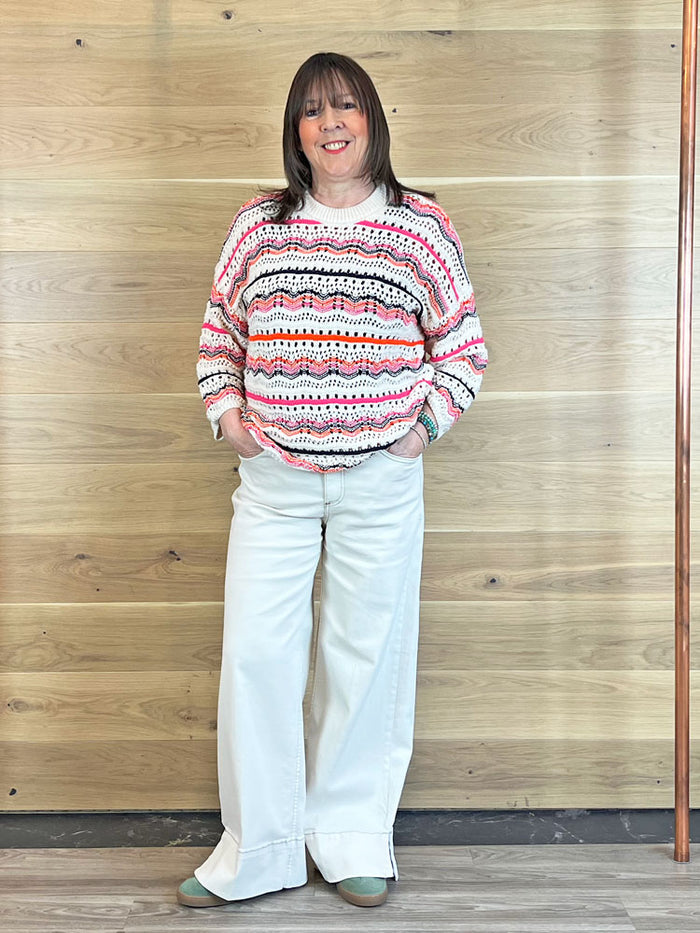 Pulz PzTrinity Jumper Cloud Dancer