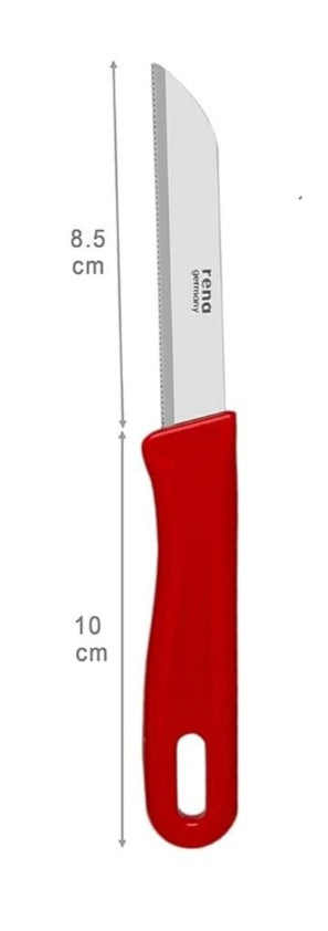 Rena Germany Kitchen Knife 85mm Serrated - Set of 3